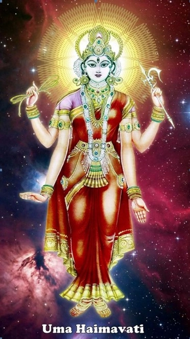 Uma Haimavati Déesse Indienne
